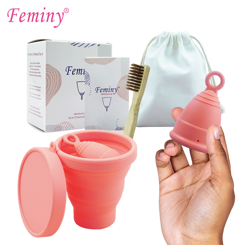 Menstrual Cup Silicone - Coppetta mestruale ipoallergenica certificata con tazza