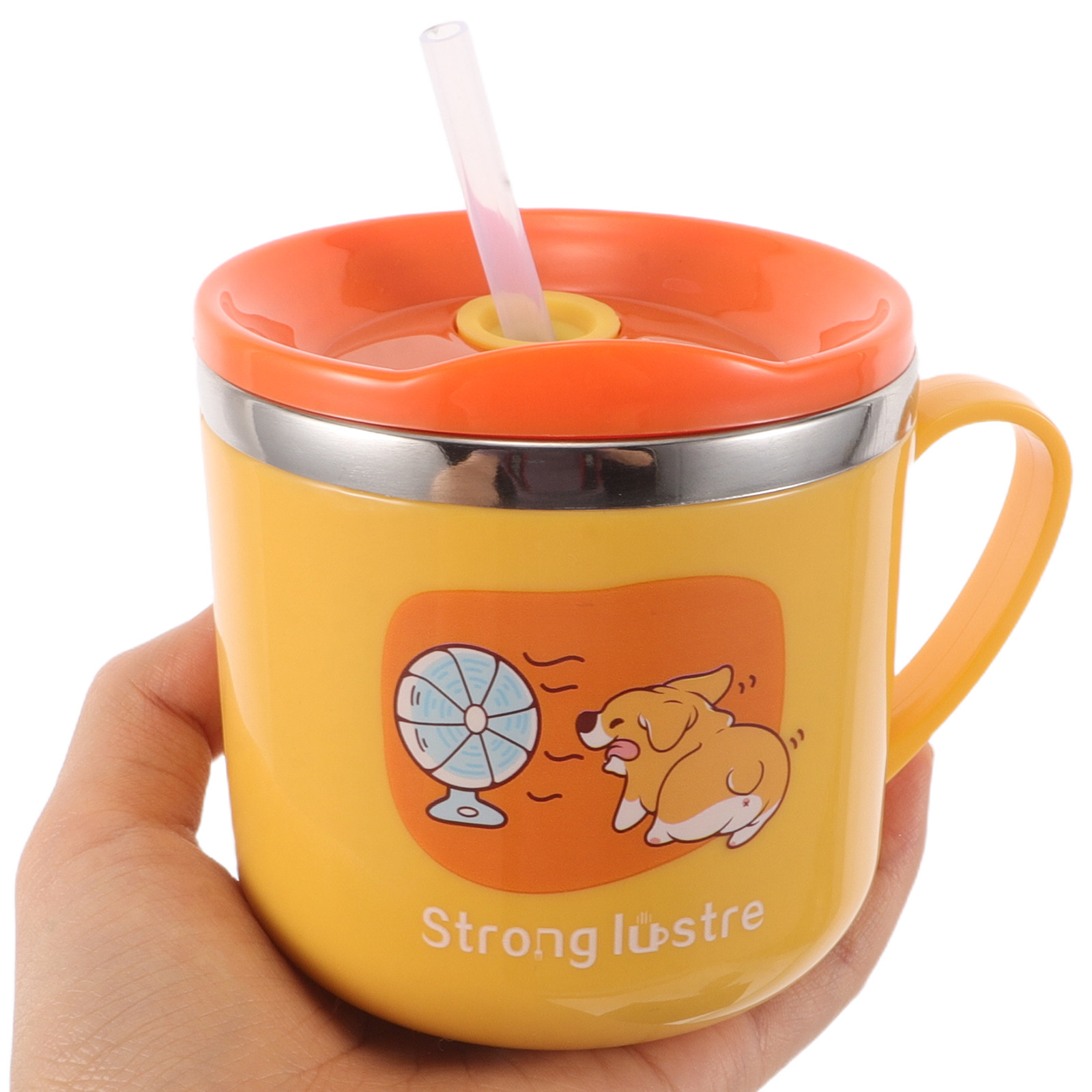 Stainless Steel Straw - 2 bicchieri in acciaio inossidabile per