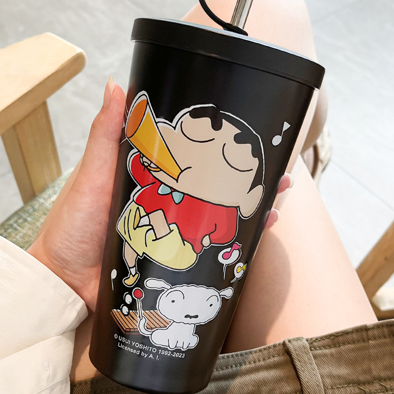 Stainless Steel Straw - Tazza Isolata in Acciaio Inox Anime