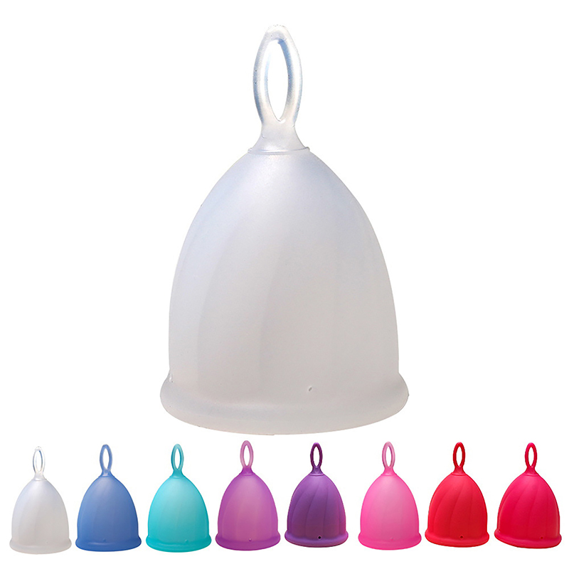 Menstrual Cup Silicone - 1 pz coppetta mestruale periodo igienizzante