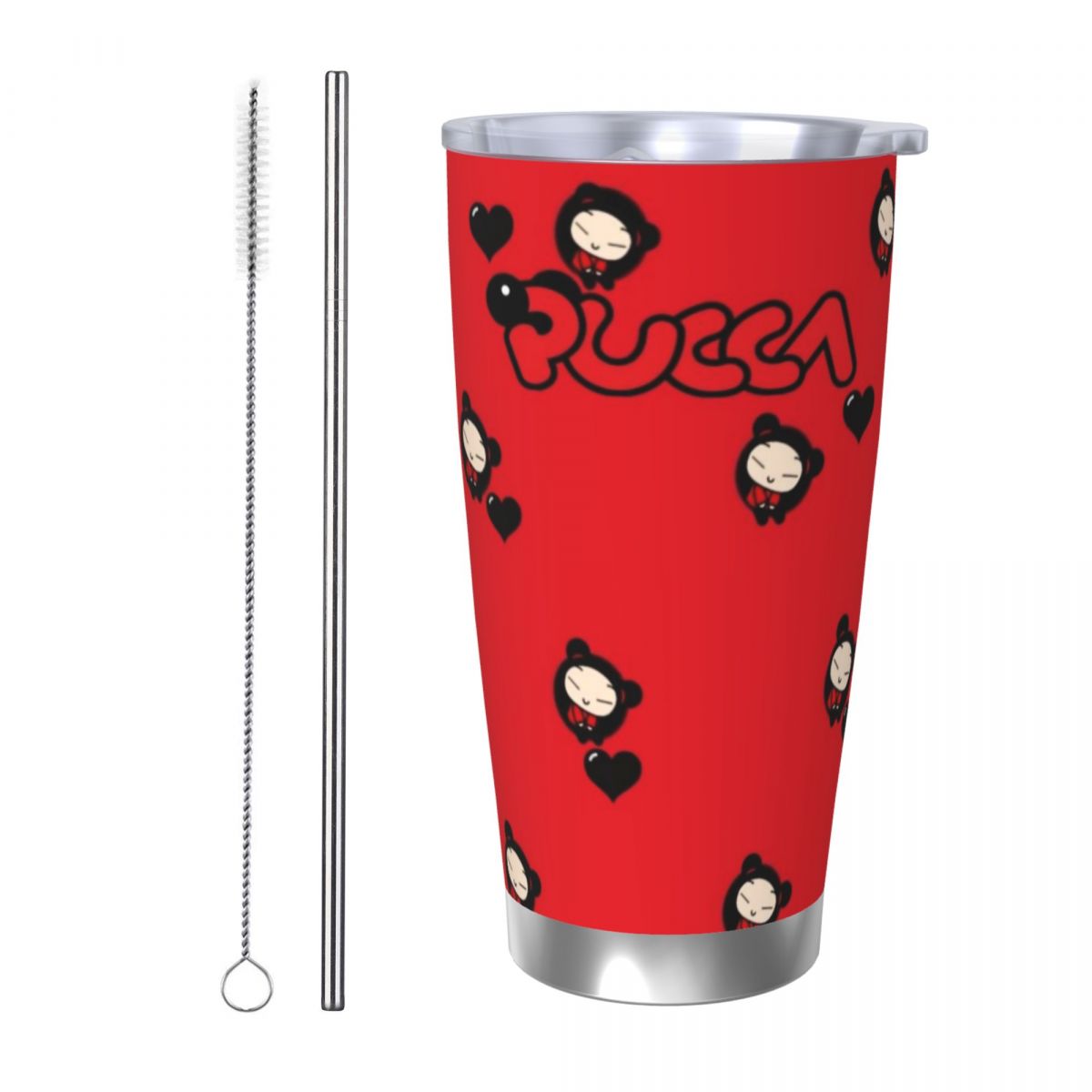 Stainless Steel Straw - Tazza da Viaggio Termica in Acciaio