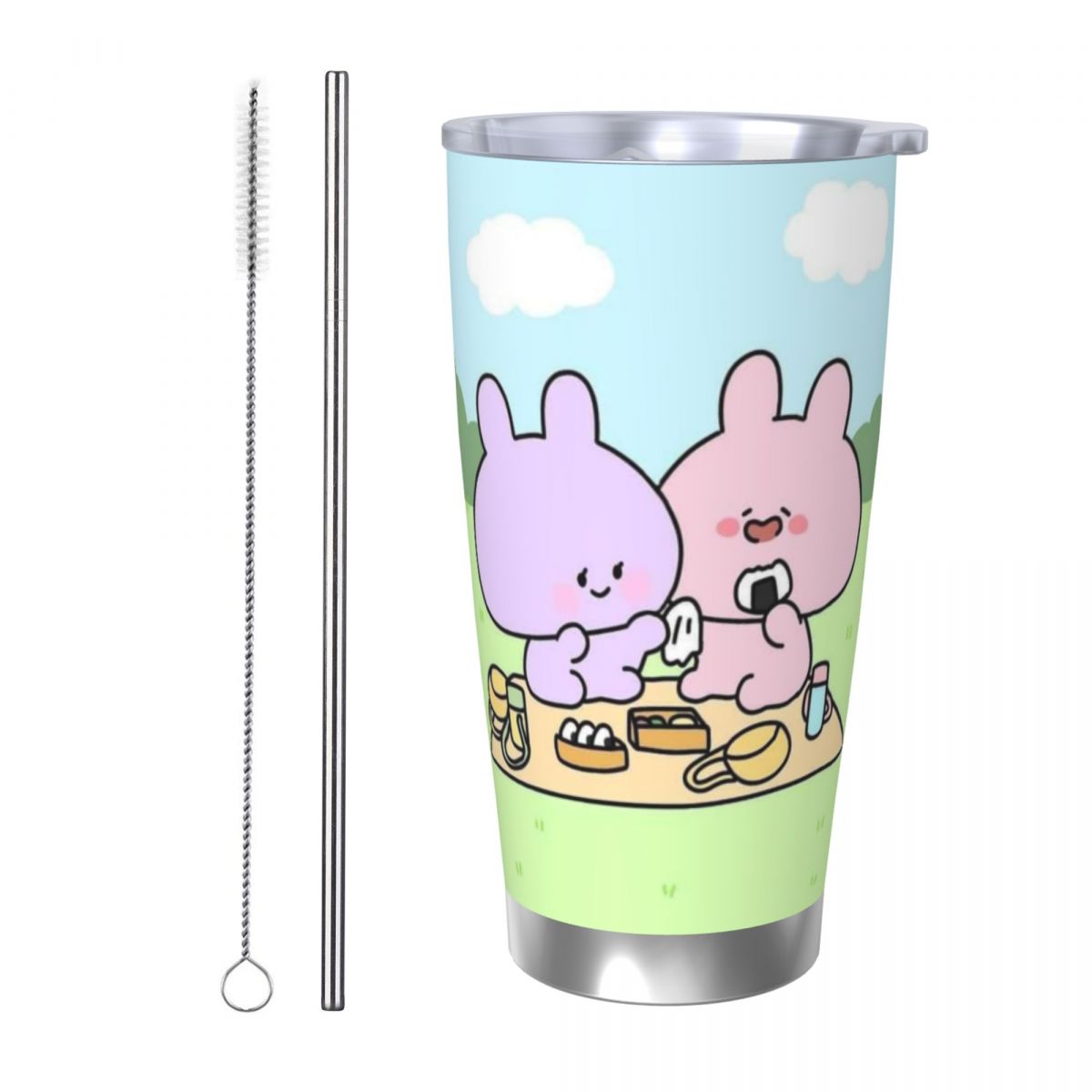 Stainless Steel Straw - Asamimichaan Tazza da Auto in Acciaio