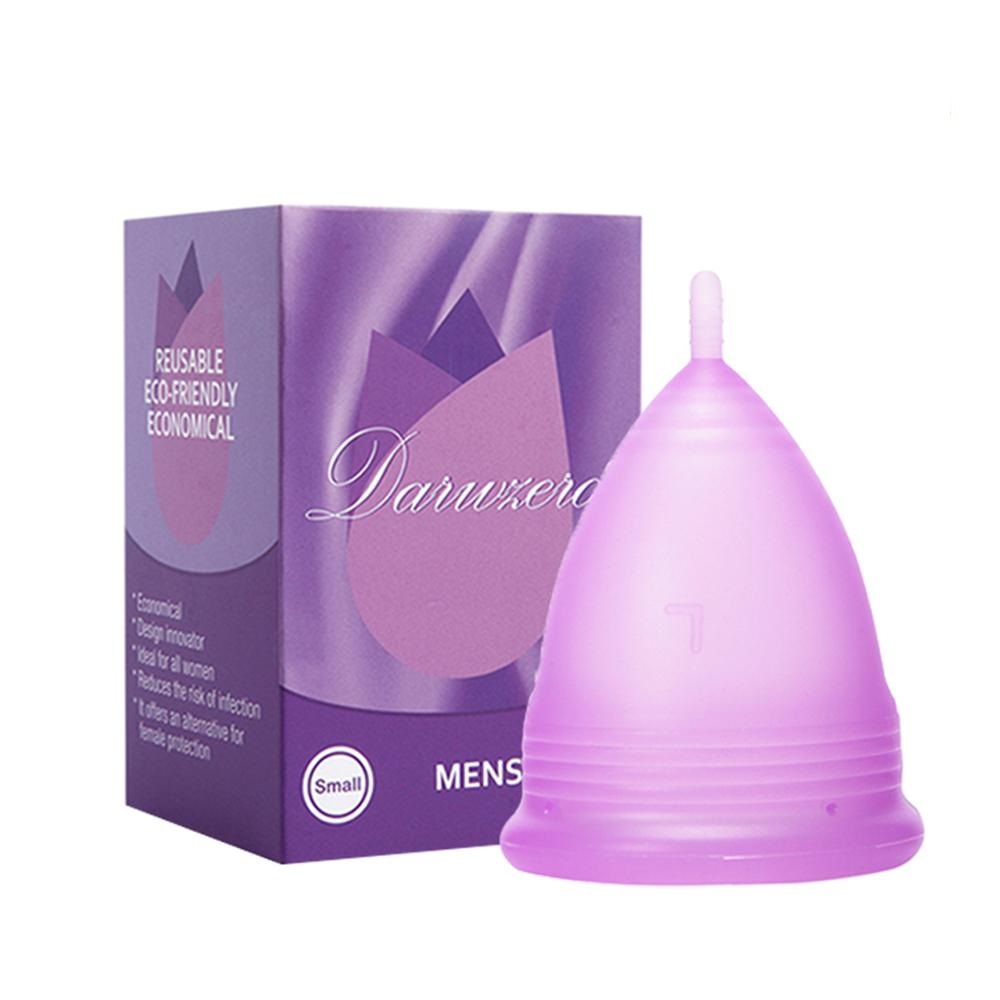 Menstrual Cup Silicone - 2 pz Grado Medico Silicone Coppetta