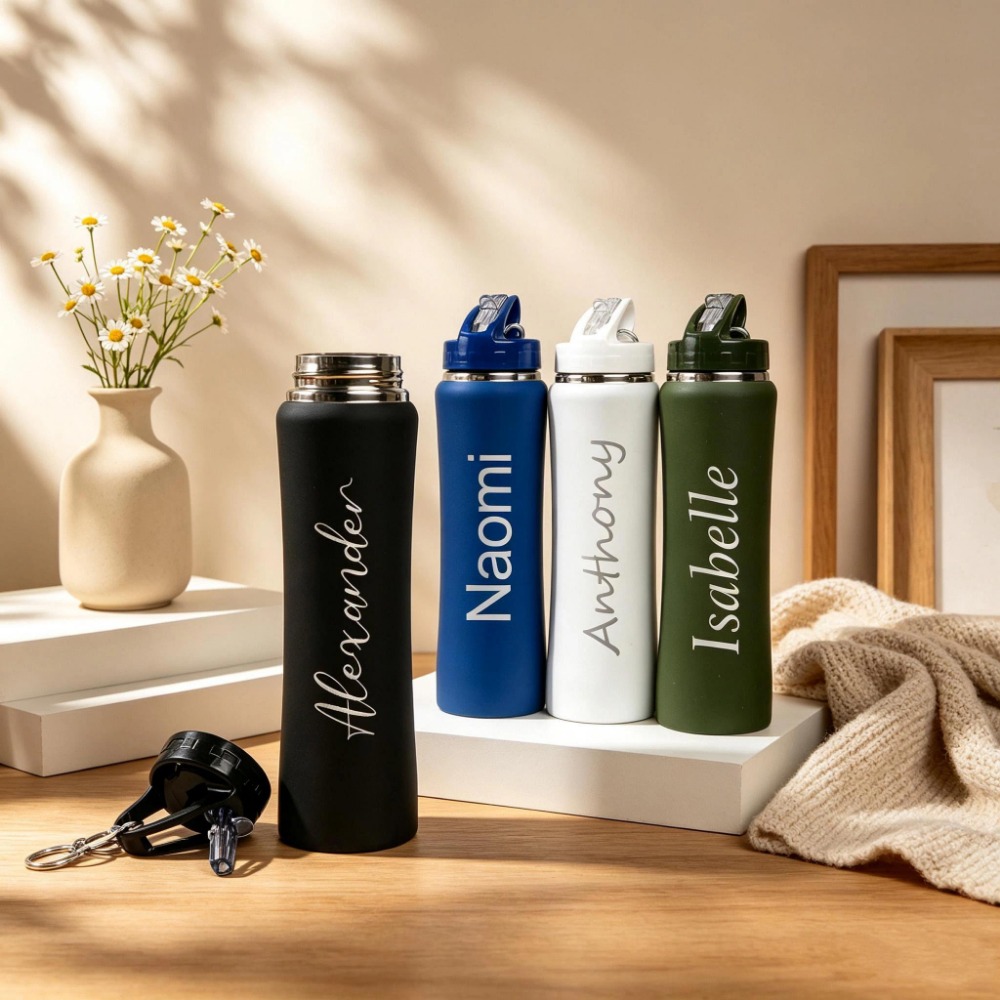 Stainless Steel Straw - 1. Borraccia in acciaio inossidabile personalizzata