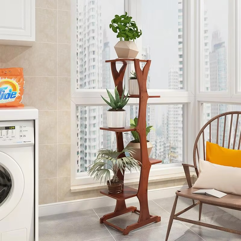 Sustainable Living Usa - Supporto per Piante in Bambù Stile