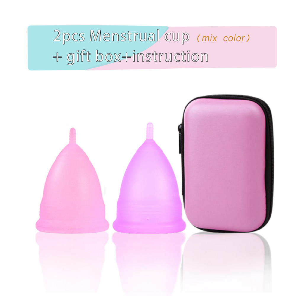 2 Pezzi Coppetta Mestruale per - Menstrual Cup Silicone recensione e prezzo