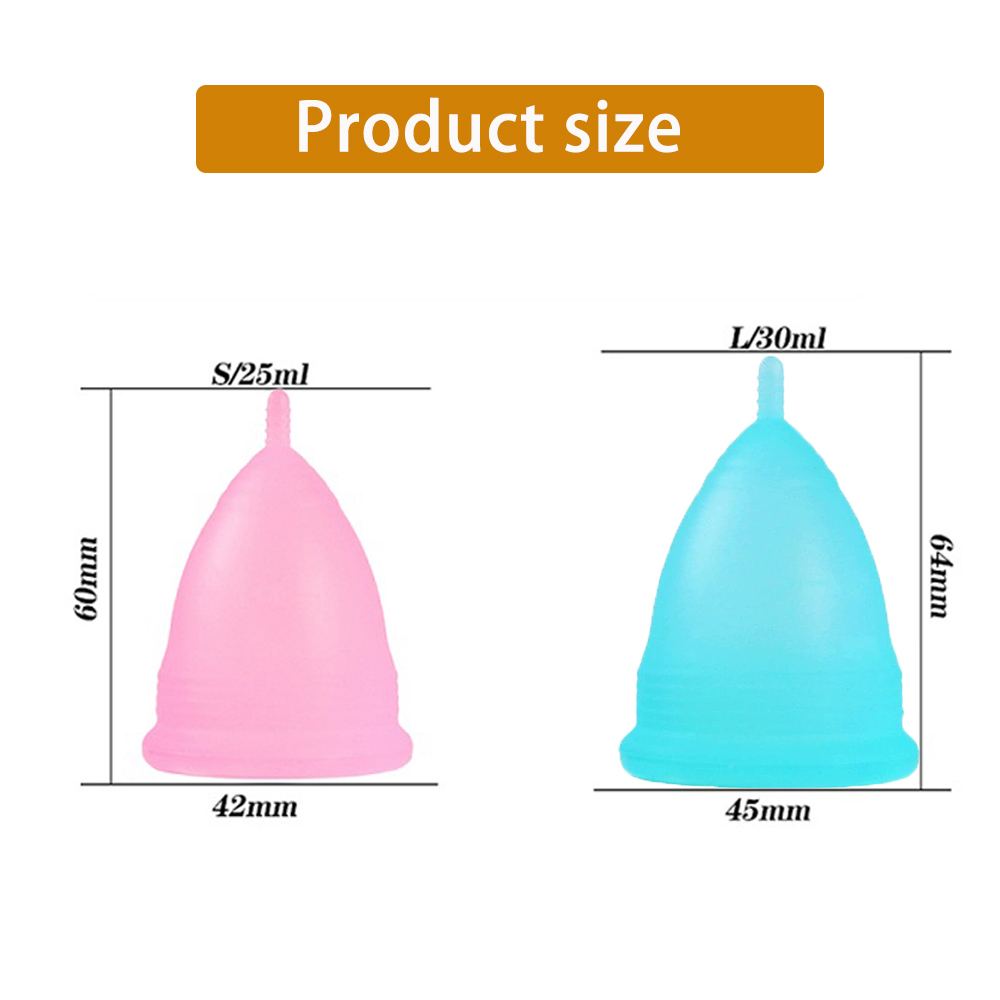 2 Pezzi Coppetta Mestruale per - Menstrual Cup Silicone recensione e prezzo