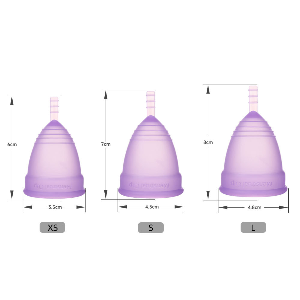 Nuovo grado medico Silicone co - Menstrual Cup Silicone recensione e prezzo