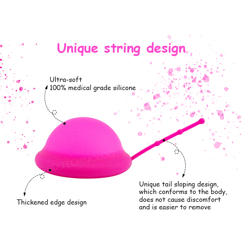 Disco mestruale femminile con  - Menstrual Cup Silicone recensione e prezzo