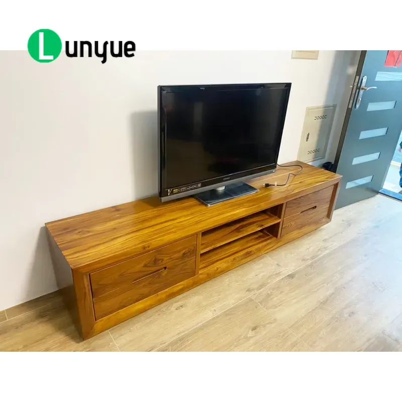 Mobile TV Moderno in Teak con  - Sustainable Living Design recensione e prezzo