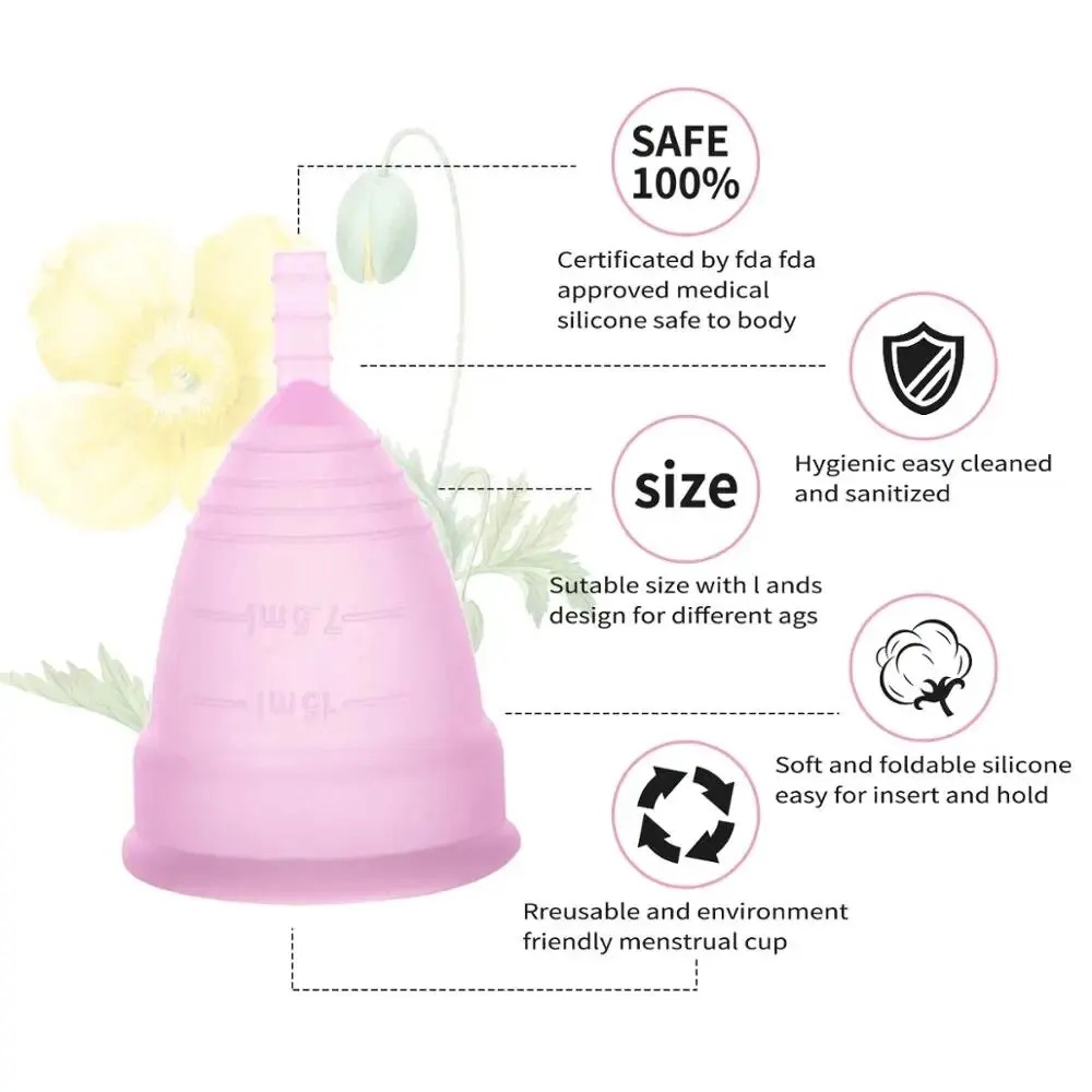 Coppetta mestruale riutilizzab - Menstrual Cup Silicone recensione e prezzo