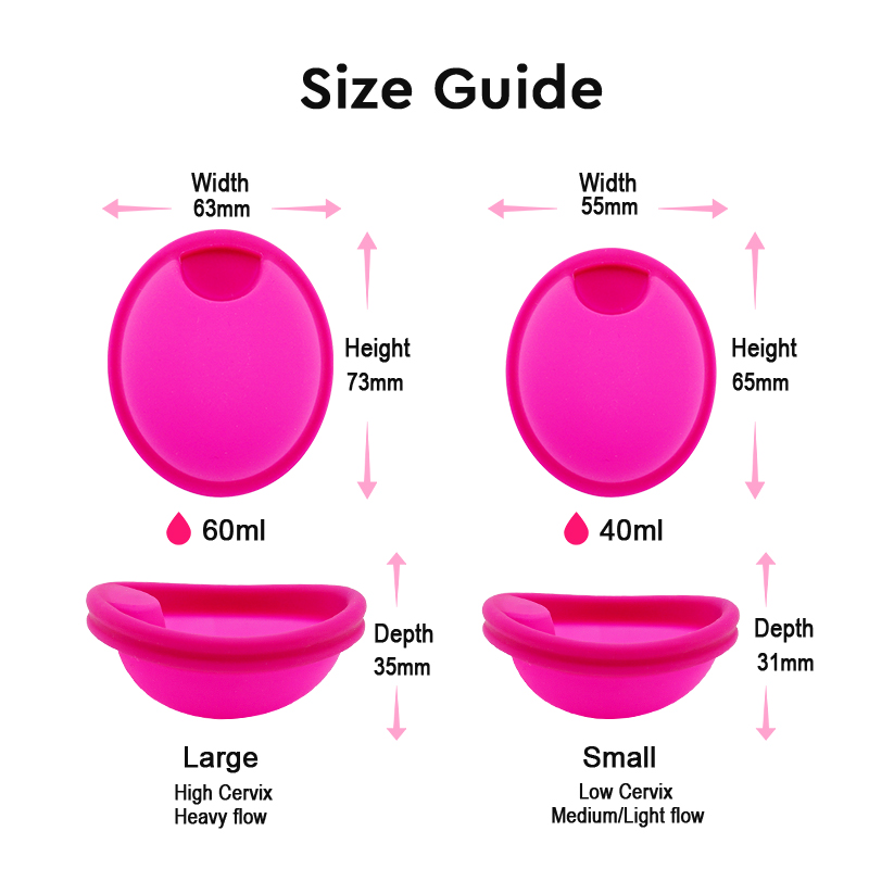 Kit per la raccolta del sangue - Menstrual Cup Silicone recensione e prezzo