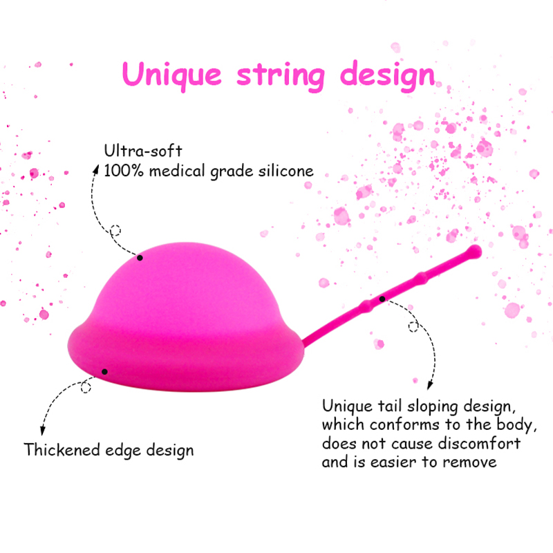 Disco mestruale da donna con c - Menstrual Cup Silicone recensione e prezzo